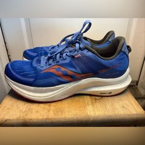 Saucony Tempus Womens Size 12 Running Sneakers Shoes Blue Walking S10720-125